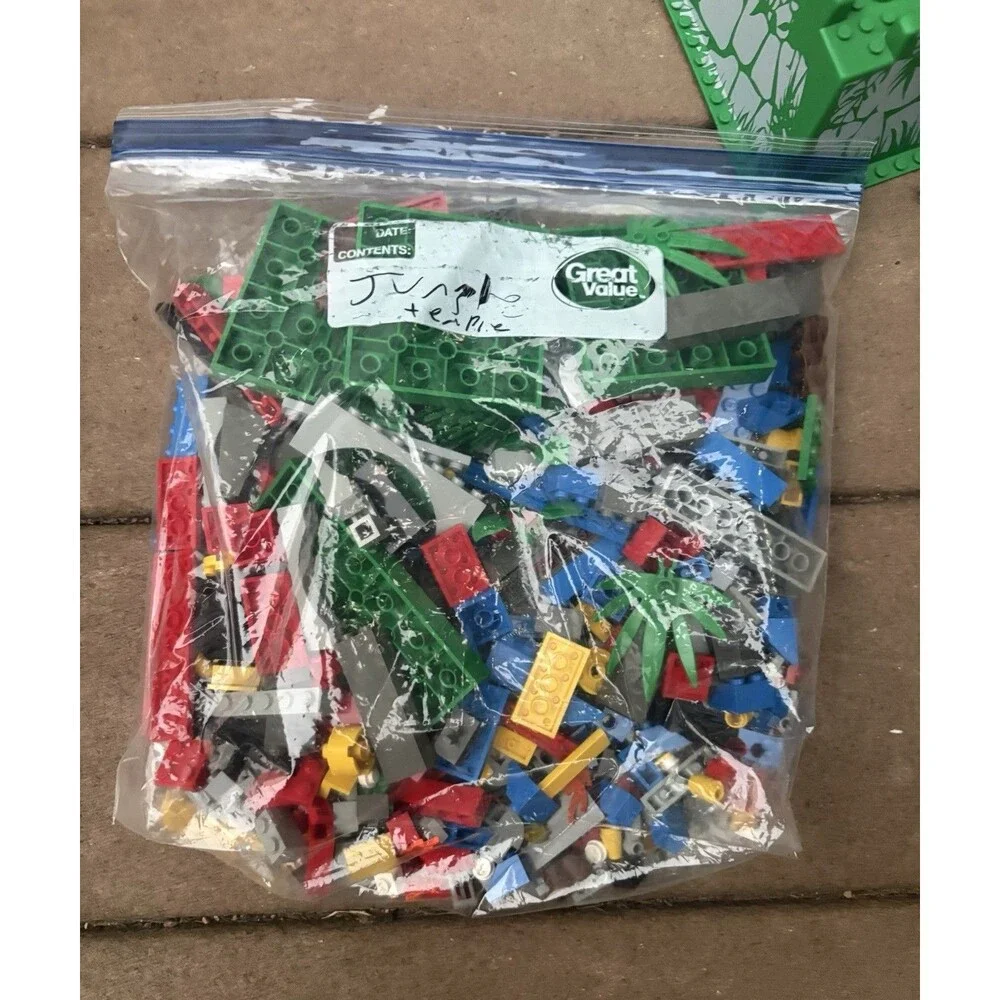 Lego 5986 Amazon Ancient Ruins Secret Jungle Temple INCOMPLETE NO MANUAL No Figs